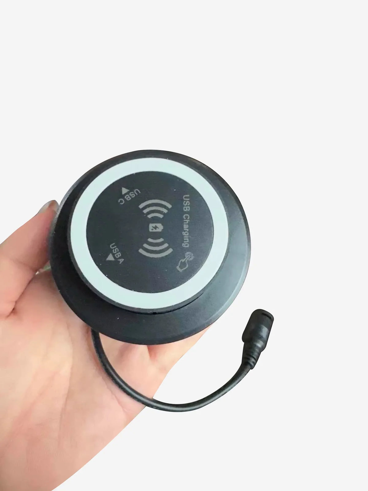 Multifunctional 3-in-1 30W Fast Wireless Charger Pop-up Desktop Embedded Quick Wireless Charger With USB Port For Smartphone