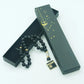 Imitation Agate Kaaba‑themed 33‑Bead 10mm Prayer Bead Gift Set, Portable Travel Hand‑Held Counting & Decorative Kit