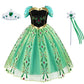 Girls Princess Dress Kids Birthday Cosplay Cinderella Snow White Aurora Rapunzel Halloween Costume Children Party Dresses