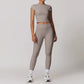 2 Pieces Sportswear Women Yoga Set Gym Clothes Sportswear Yoga Suits Fitness Set Tracksuits Sports Bra Gym High Waist Leggings