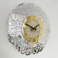 Acrylic wall clock featuring Surah Al-Ikhlas Islamic calligraphy