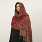 Bohemia Pashmina Hijab Scarf Long Muslim Cashmere Shawl Female Foulard Soft Turban Head Wraps For Women Headband Luxury Brand