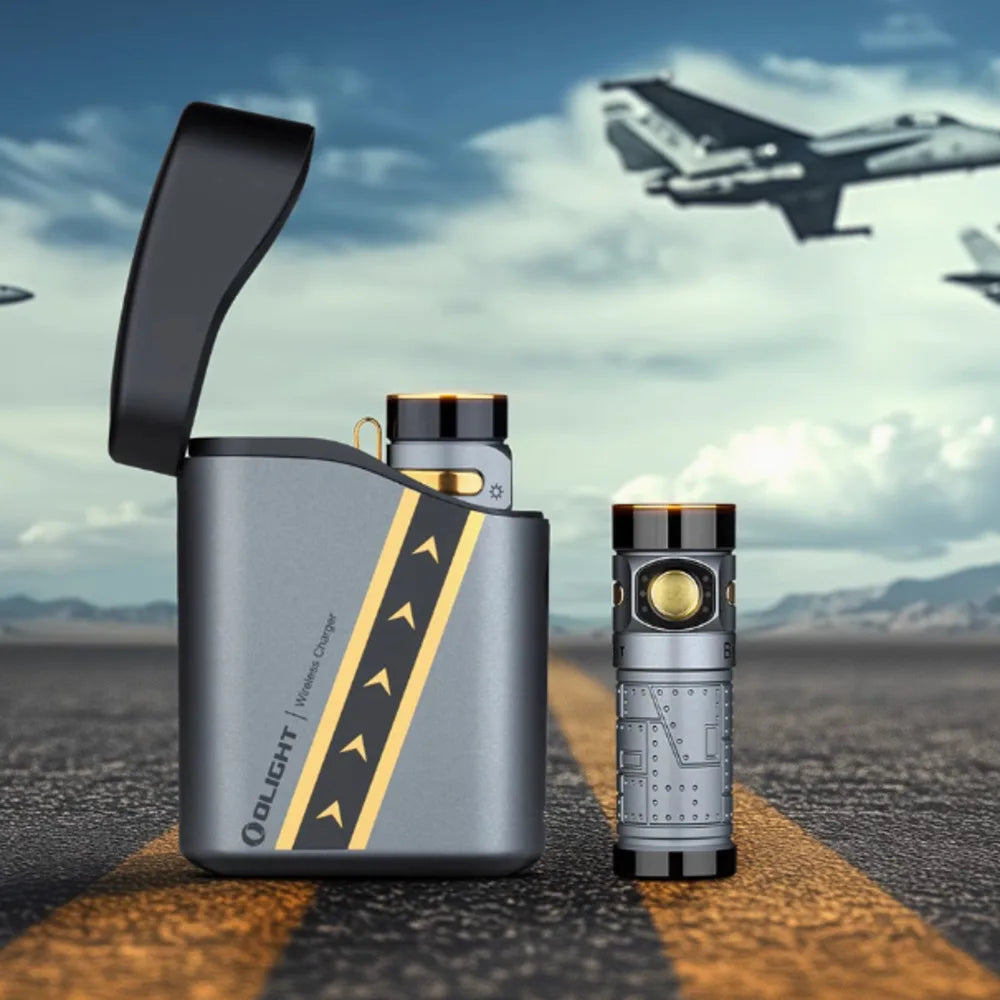 Original Olight Conductor Baton4 Ultra Long Endurance 1300 Lumens Portable Pocket Edc Flashlight