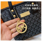 Michael Kors Ladies' one shoulder crossbody bag, fashionable and casual MK classic print, girls' mini bag, travel handbag