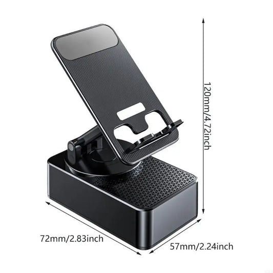 Universal Holder for Phone Tablet 360 Degree Rotating Phone Foldable Holder with Speaker and Power Banks Function X37A