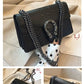 The 2025 new retro crocodile-patterned chain Dionysus bag is a high-end single-shoulder crossbody women's bag