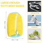 Anti-Deformation Shoe Washing Bag for Machine - Polyester Mesh Laundry Sock with Zipper for Sneakers/Boots,39x19cm,Reusable Dry