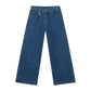 IEFB Summer Men's Denim Pants Old Blue Washed Male Jeans Straight Casual Menwear Loose Wide Leg Trousers New Fashion 9C354