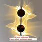 Creative Art Corrugated LED USB Rc and Wiring Wall Lamps Bedroom Bedside Shadow  Sconces Aisle Porch Corridor Atmosphere  Light