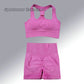 Yoga Suit High Waist Leggings Running Training Tights Sports Outfits Long Sleeve Crop Top Bra Seamless Fitenss Set Fitness Wear