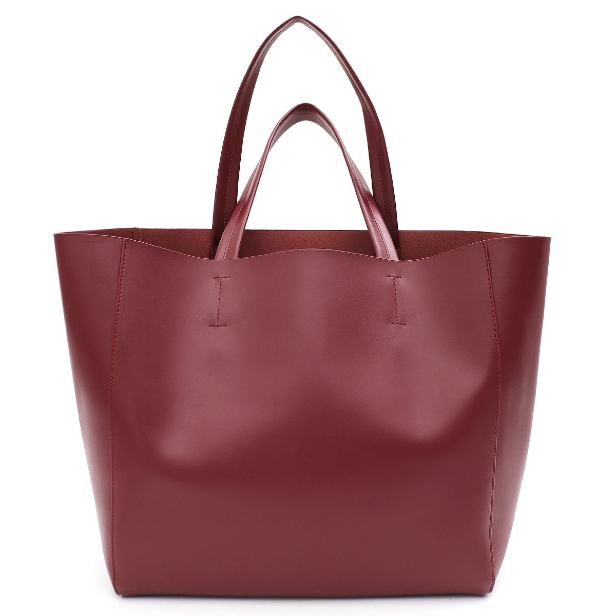 Classic Real Leather Women Tote Large Capacity with Zip Liner Purse Daily Big Shoulder Handbags A4 Laptop Shopping Commute Bags