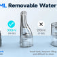Portable Oral Irrigator with 5 Jet Tips , 5 Cleaning Modes of 3 water pressure , 300ml Water Tank IPX7 Waterproof Water Flosser