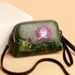 Large Capacity Three-Layer Women's Crossbody Shoulder Bag Fashionable Retro Handbag Mom Bag 2025 New Style PU Leather Bag