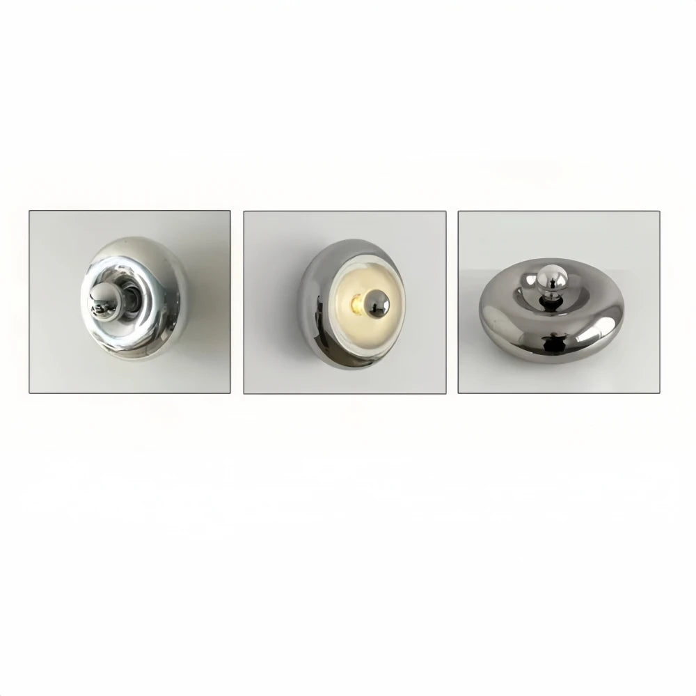2026 Designer Lava Wall Lamp Chrome Gold Corridor Background Wall LED Living Room Bedroom Bedside Decorative Wall Light