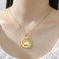 Mosque Crescent Star Necklace Stainless Steel Islamic Jewelry Muslim Eid Ramadan Pendant Gifts Her Minimalist Religious Neckwear