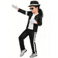 Michael Jackson Kids Clothes Halloween Cosplay Birthday Party Dance Performance Children's Costume Pop Star Boys Girls Outfits