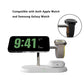 3 in 1 Wireless Charger Stand For iPhone 12/13/14/15/16/17 Fast Charging Station for Apple Watch 10 9 8 7 6 5 4 Airpods 2 3 Pro