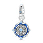 Hot Sales 925 Sterling Silver Charms Beads Devil's Eye Fatima's Hand Cross Beads Fit Original Bracelet Women DIY Jewelry Gifts