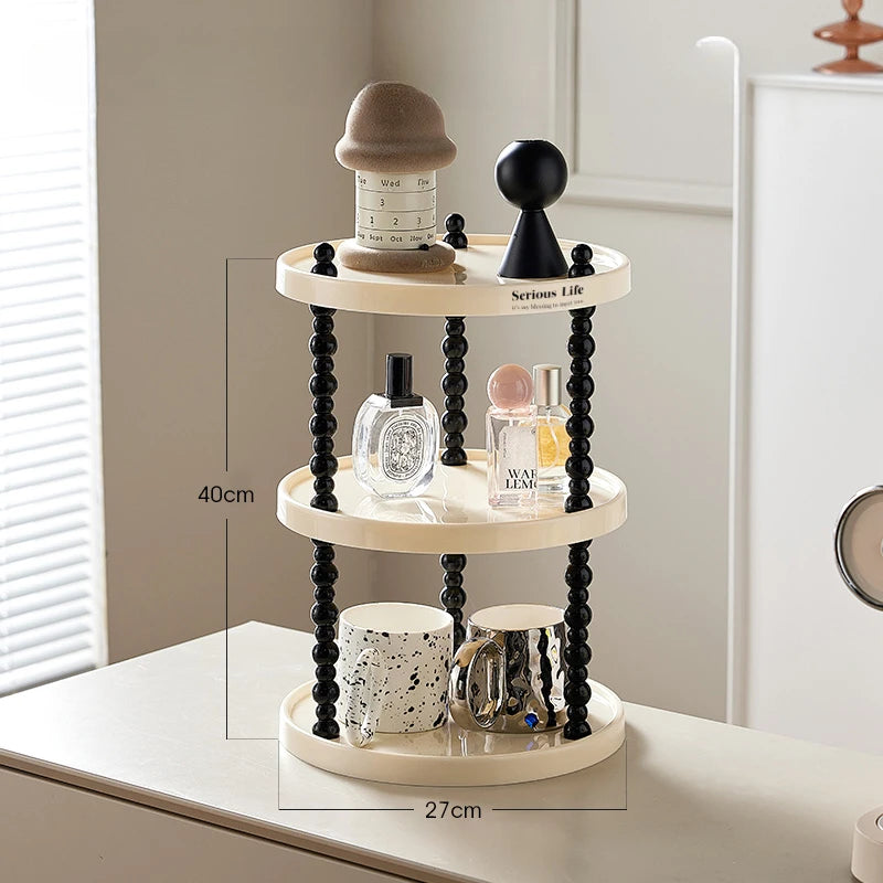 INS Style Multi-layer Storage Rack Bathroom Countertop Cosmetics Display Desktop Mug Storage Rack Aromatherapy Perfume Holder