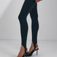 Seamless Black Leggings with Straps Yoga Summer Slightly Fashion Sexy High Waist Slim Tights Hip Lift