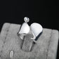 Charm 925 Sterling Silver Rings For Women elegant Simple adjustable Fashion Wedding Engagement Party Gifts Jewelry