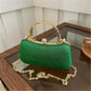 Shiny Mini Evening Bag, Rhinestone Chain Purse, Luxury Glitter Banquet Handbag, Perfect For Party, Wedding, Prom, Dinner/Banquet