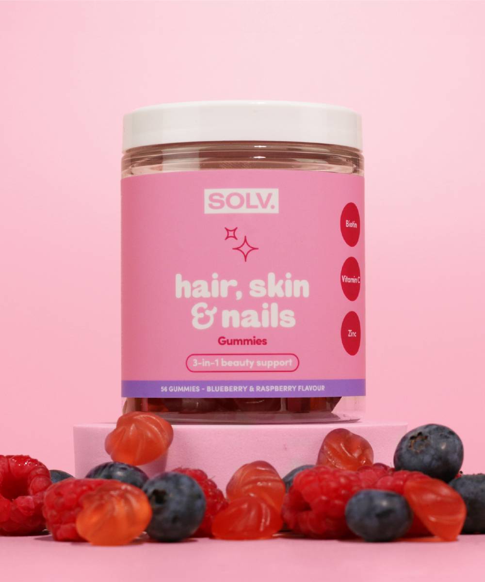 SOLV Hair, Skin & Nails Gummies 56pieces