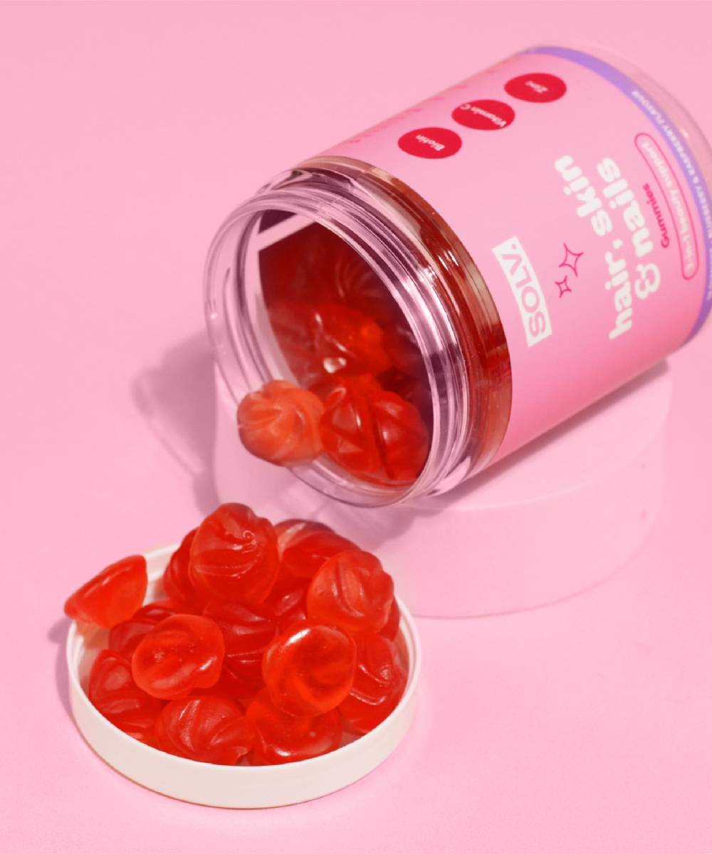 SOLV Hair, Skin & Nails Gummies 56pieces