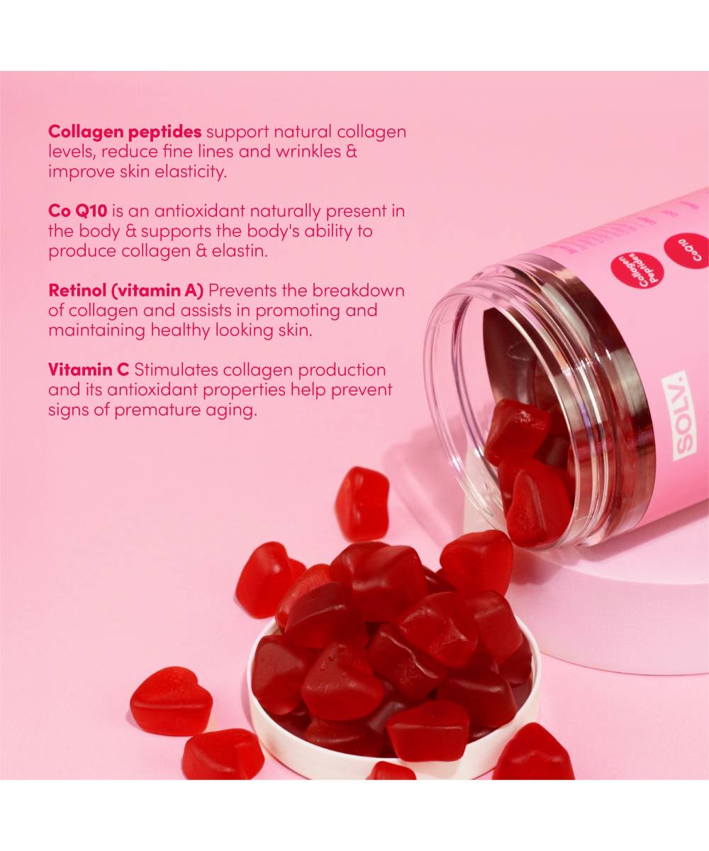 SOLV Collagen + CoQ10 Gummies 56pieces