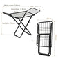 Simple Floor-Mounted Laundry Drying Rack Yangzi Footline Heater Balcony Stacking Easy-To-Use Clothes Drying Rack Home Use