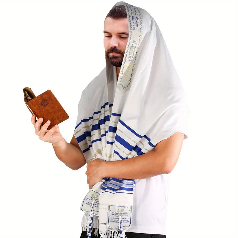 New Jewish Tallit Prayer Shawl Women Ladies Men assel Prayer Scarf Arabic Scarves Prayer Shawl Talis 52x180cm