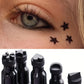 2 in 1 Black Eyeliner Stamp Waterproof Sweat-proof Dual-ended Liquid Eyeliner Quick Dry Easy Applying Eyeliner Pen Lazy Makeup