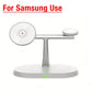 Phone Wireless Charger Desktop 3 IN 1 Magnetic For Magsafe iPhone 16 15 14 13 12 Samsung Apple/Galaxy Watch Fast Charging Dock