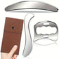 3 in 1 Stainless Steel Gua Sha Massage Tools-Scraping Massage Tools Muscle Scraper Tool for Back,Arms Derma Edge Massage Tool