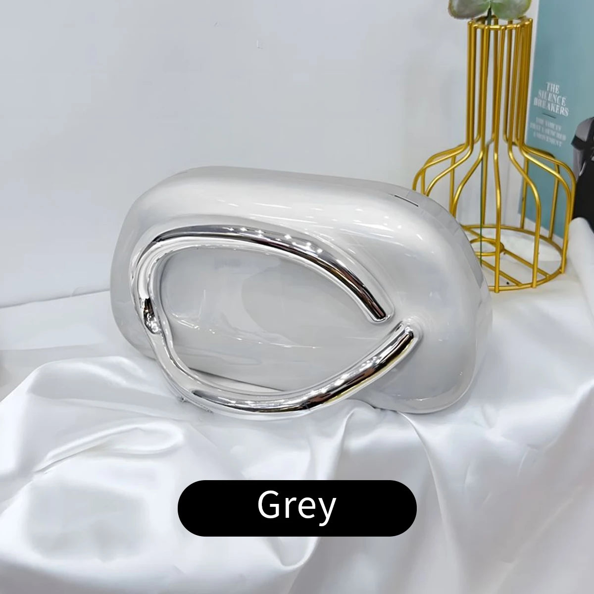 Fashion Elegant Acrylic Box Shaped Crossbody Bags Women Evening Bags Party Cute Handbag Wedding Mini Wallet Banquet Clutch Bag