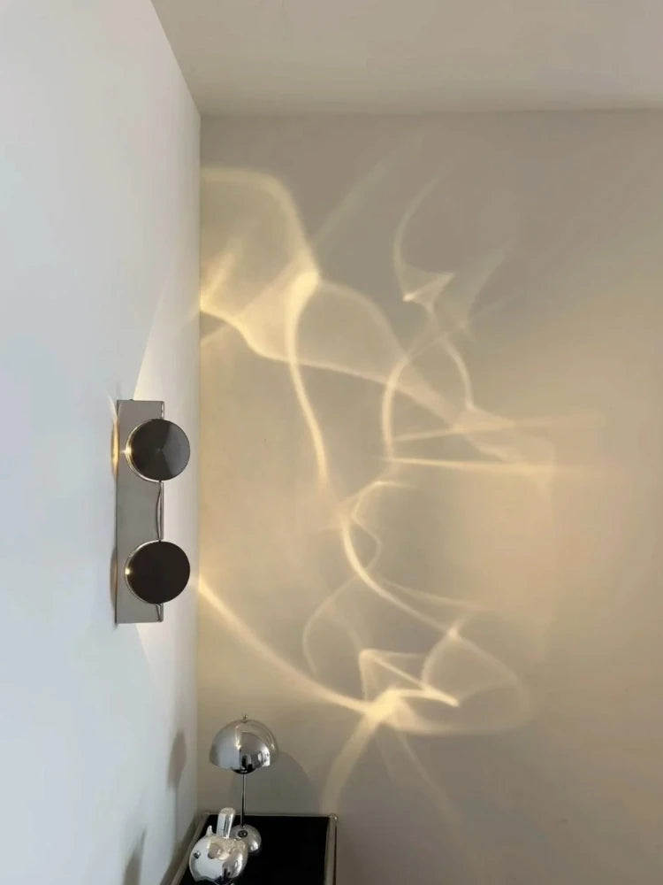 Creative Art Corrugated LED USB Rc and Wiring Wall Lamps Bedroom Bedside Shadow  Sconces Aisle Porch Corridor Atmosphere  Light
