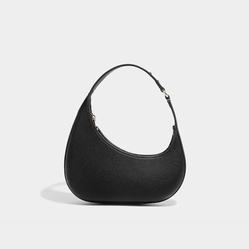 Fashion Women Shoulder Bags PU Leather Armpit Bags Luxury Brand Ladies Handbag Minimalist Female Underarm Bag Bolsas Totes