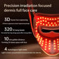 Home Use Red Light Therapy LED 4 Colors Facial Mask Skin Moisturize Rejuvenation Wrinkle Removal Anti Acne Shrink Pores Salon