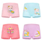 1/4/8/12 Pcs Children Girls Panties Sets Cotton Pretty Cute Cartoon Unicorn Print Child Underwear for Girl Kid Boxer Breathable