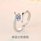 925 Sterling Silver Ring Simple Generous Zircon luxury High Quality For Women Rings Wedding Fine Jewelry Accessories Party Gift