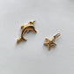 EMANCO Fashion Marine Animals Charms Shell Fish Tail Hippocampus Japonicus Stainless Steel Pendants for Jewelry Making Bulk