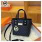 Michael Kors Ladies' one shoulder crossbody bag, fashionable and casual MK classic print, girls' mini bag, travel handbag