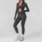 Yoga Clothes Set 2/3PCS Sportswear Gym Outfits Women Sports Set High Waist Leggings Fitness Suit Running Bra Workout Tracksuit