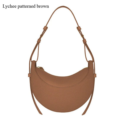 2025 Fashion Women's Bag High quality niche design Saddle bag Single shoulder crossbody bag Underarm bag