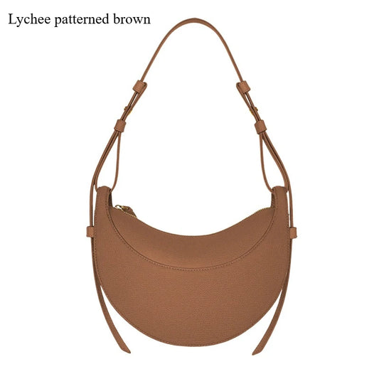 2025 Fashion Women's Bag High quality niche design Saddle bag Single shoulder crossbody bag Underarm bag