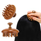 Multi-Functional Wood Massage Comb Scalp Head Massager Natural Sandalwood Circular Tooth Guasha Scraping Body Massager