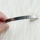 WOUWU Stainless Steel Islamic Ayatul Kursi Sutra Cuff Bangle Hand Bracelet Charm Men and Women