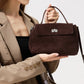 2026 NEW Autumn Winter Women's Natural Suede Leather Crossbody Bag Luxury Designer Genuine Leather Commuting Messenger Bag