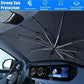 Car Sunshade Car Front Windshield Sunscreen Heat Shield (Umbrella Model) High Shade Car Sunshade Sun Shade for Car Windshield