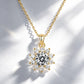 0.5ct-1.0ct VVS1 D Color Moissanite Necklace 925 Soild Sterling Sliver Chain with Certificate Fine Jewelry for Woman Jewelry